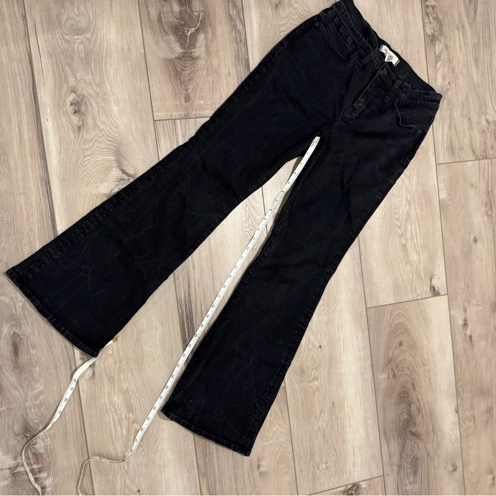 Madewell Skinny Flare, Black Frost, 29P - Picture 6 of 8